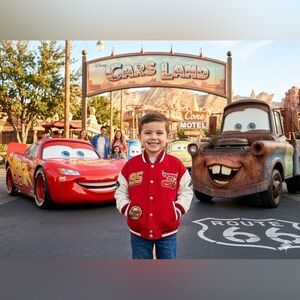 Disney lighting McQueen. Kids jacket size 5T NEW WITH TAGS